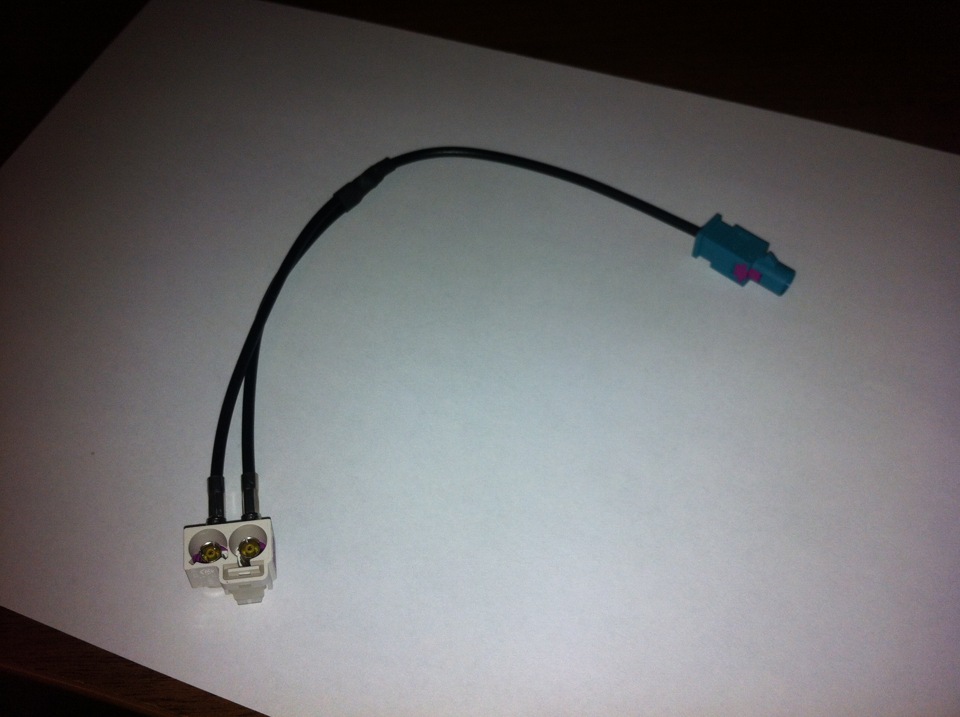 Переходник с fakra на обычную антенну