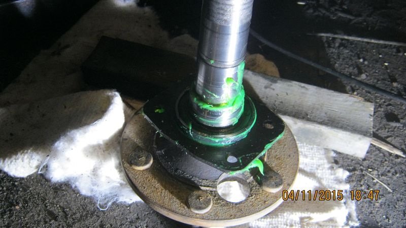 полуось с внешним сальником — SsangYong Korando (2G)