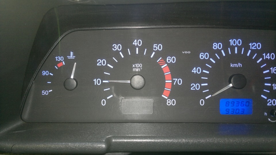 Приборная панель — Lada 21124, 1,6 л, 2006 года | поломка | DRIVE2