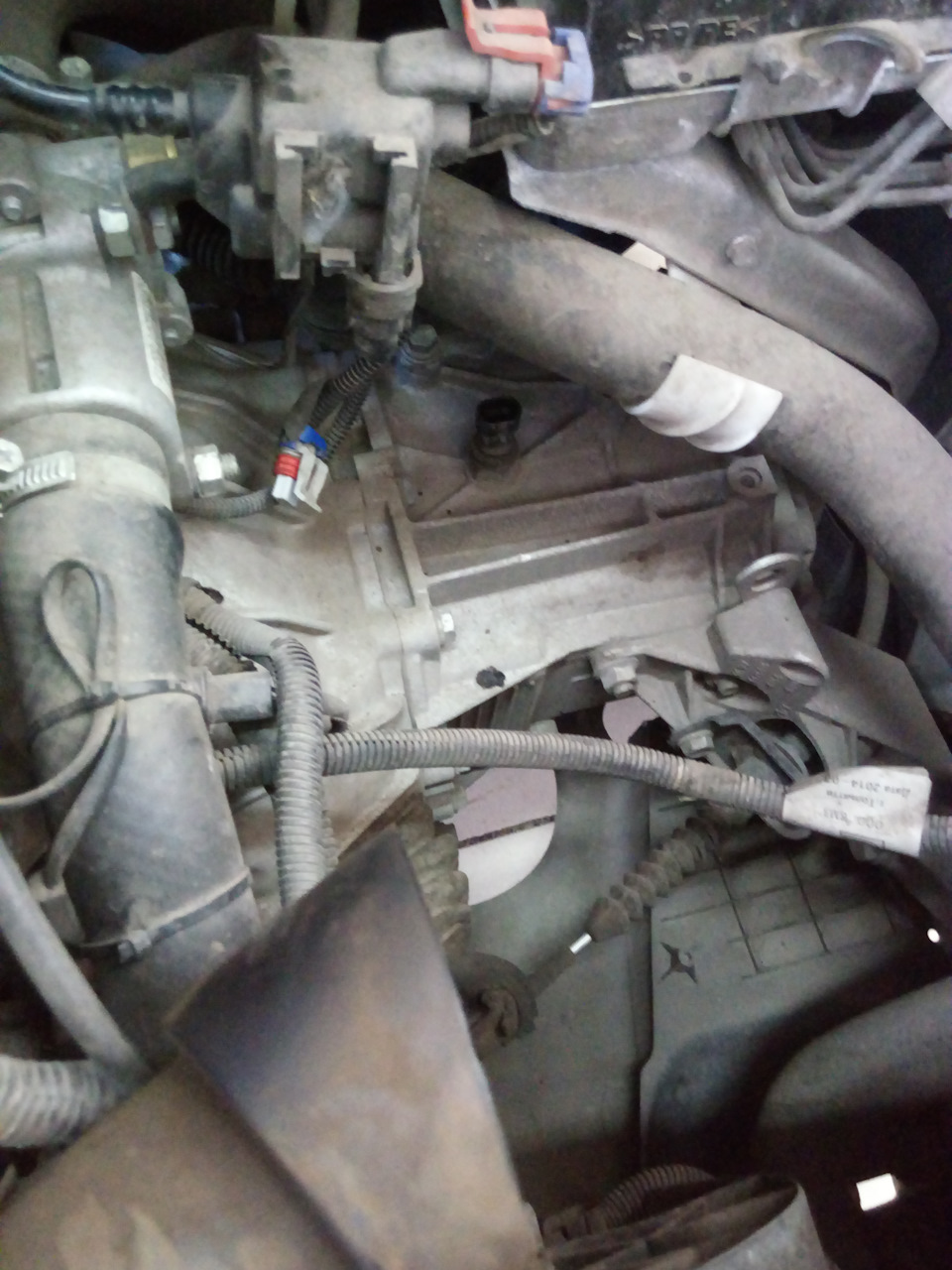 Выключатель заднего хода — Lada Калина Универсал (2G), 1,6 л, 2014 года ...