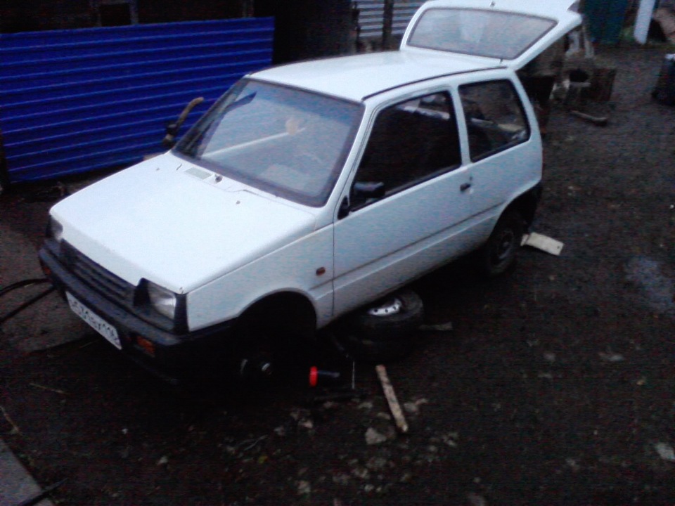 Так несколько фоток, то что было в фотике — Lada 11113 Ока, 2001 года ...