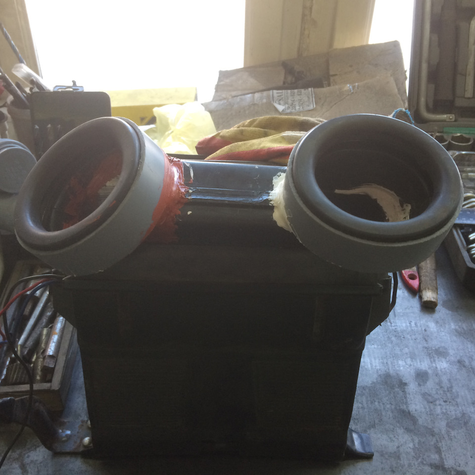 Колхозное сращивание панели Опеля и печки 2121 — Lada 4x4 3D, 1,6 л ...