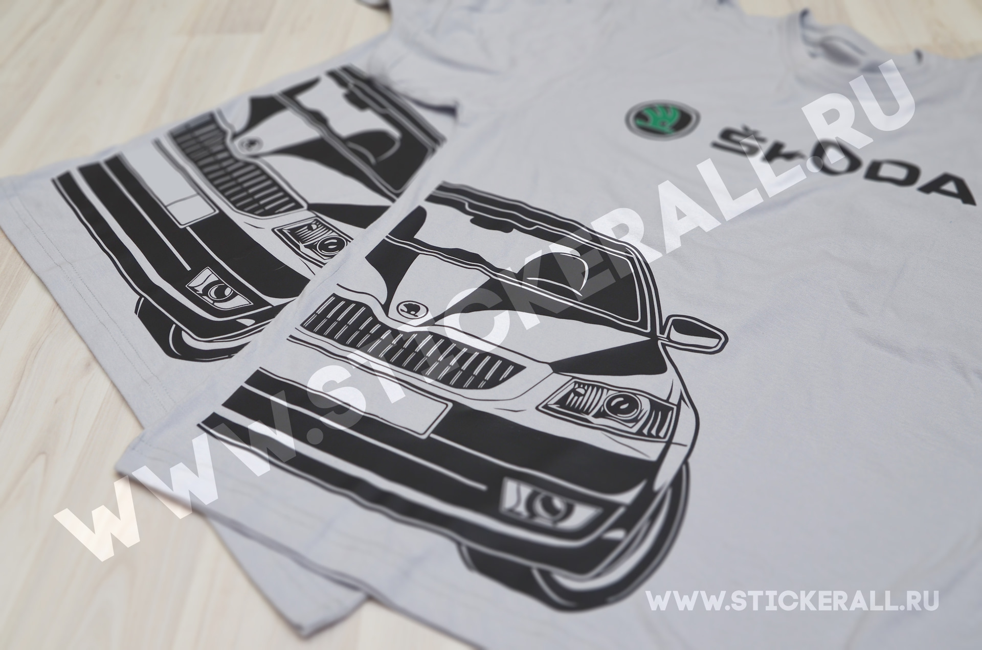 Футболки с тачками — SKODA OCTAVIA ч.81 Stickerall.ru — illinoisebro на ...