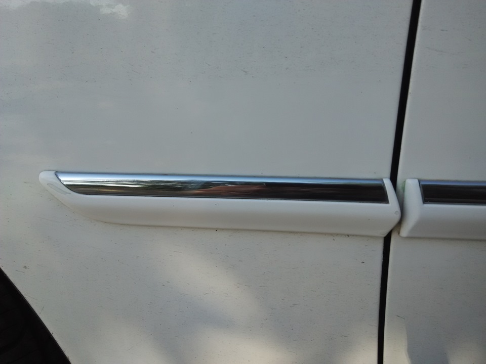 Полировка молдингов. — Toyota Mark II (110), 2 л, 2003 года | стайлинг ...