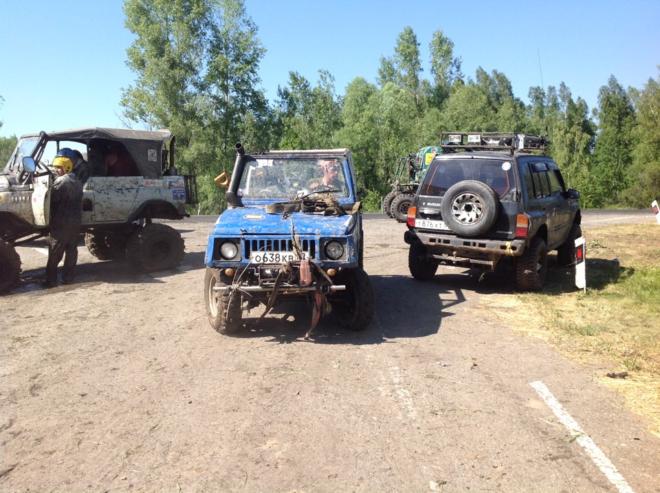 Бегемот трофи, протестировали коробку. — Suzuki Escudo (1G), 2 л, 1994 ...