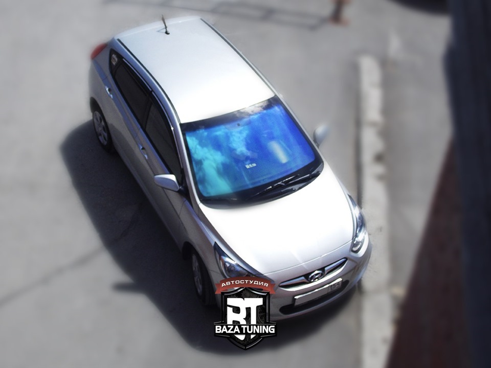 Атермальная тонировка "Хамелеон" — Автостудия BazaTuning на DRIVE2