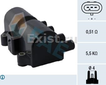 96253555 Катушка зажигания GM | Запчасти на DRIVE2