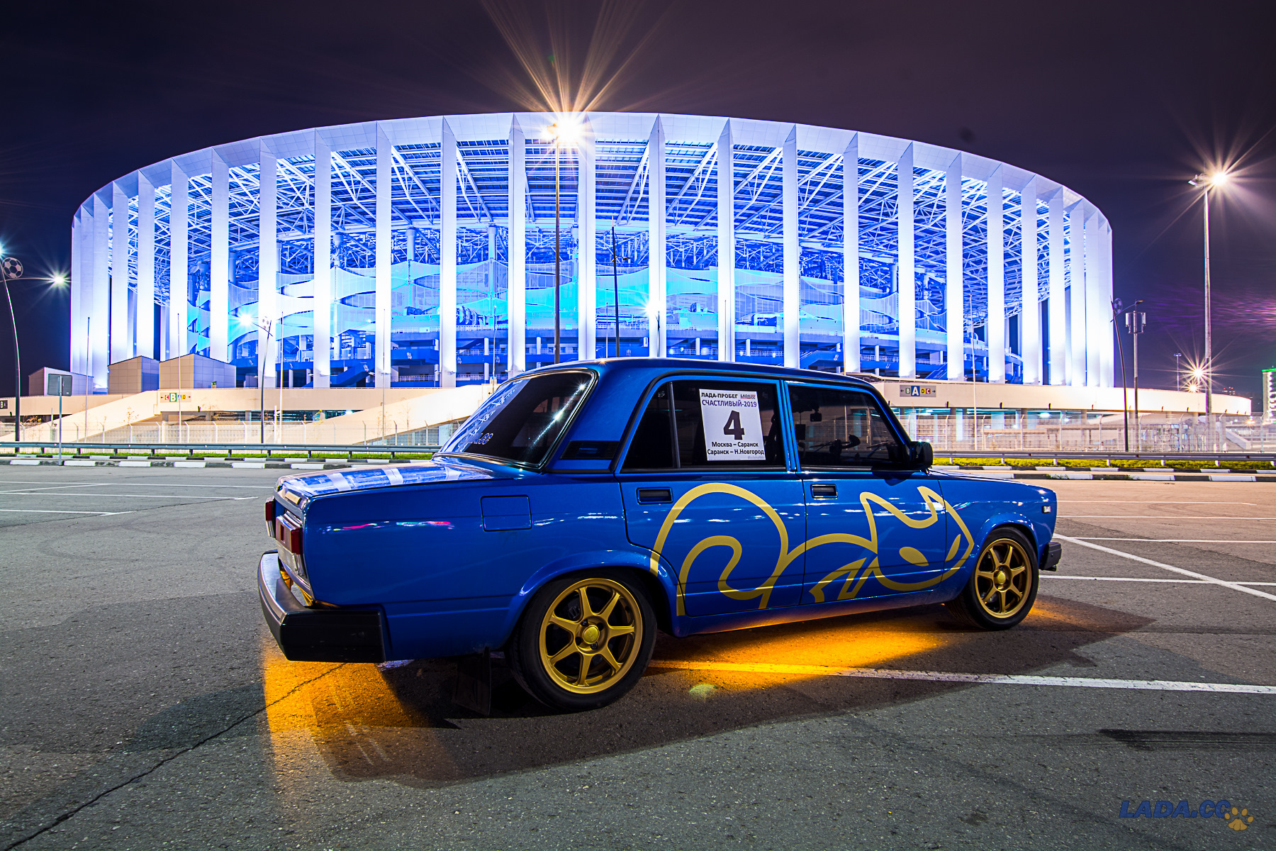 Лада-пробег «Счастливый-2019» (Саранск, Нижний Новгород) — Lada 2107, 1,6  л, 2006 года | путешествие | DRIVE2