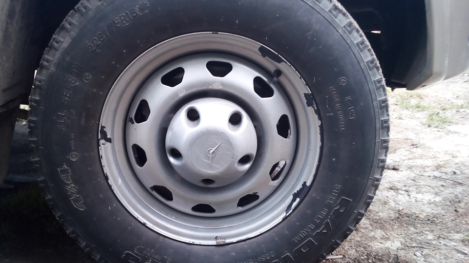 Чем их красят? — УАЗ Patriot, 2,7 л, 2015 года | колёсные диски | DRIVE2