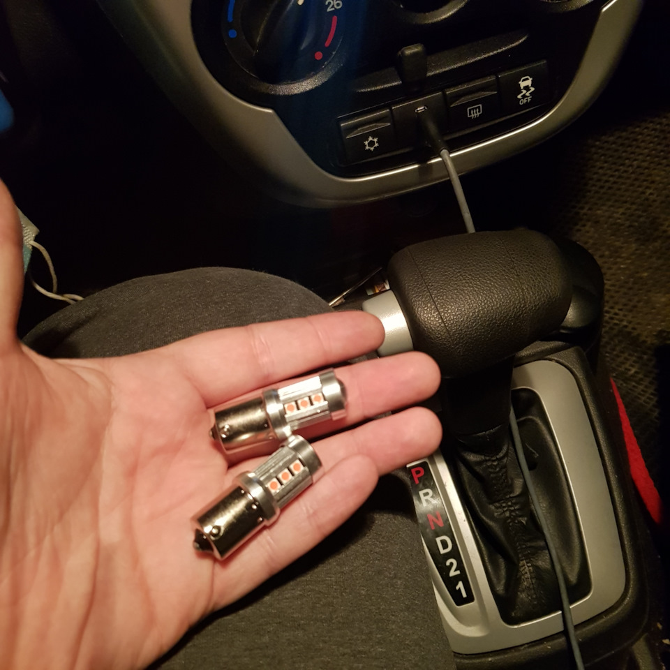 LED на фонарик габариты — Lada Гранта лифтбек, 1,6 л, 2014 года ...