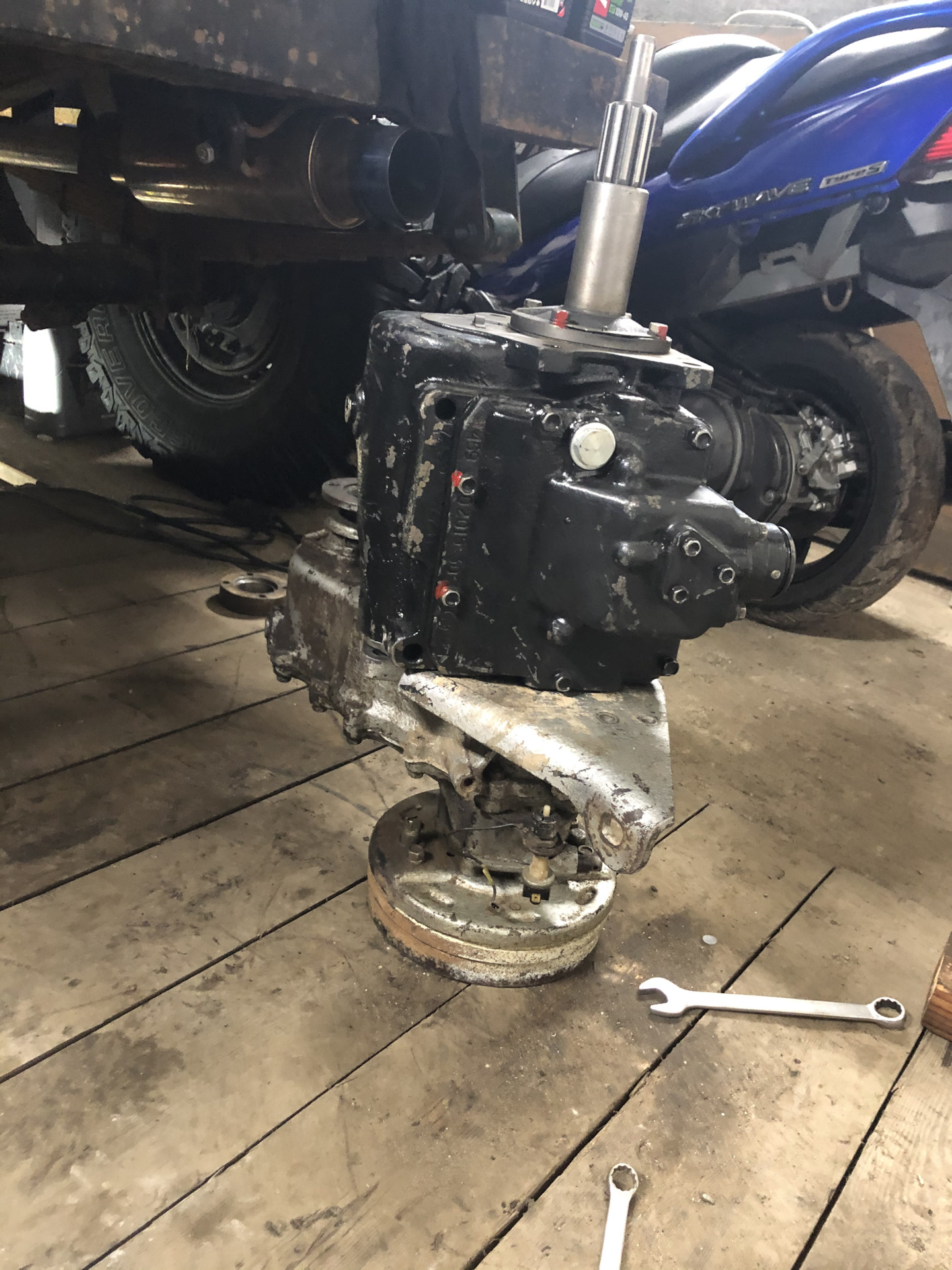 Тюнинг вилки сцепления Уаз 469 — УАЗ 31514, 2,9 л., 2002 года | тюнинг ...