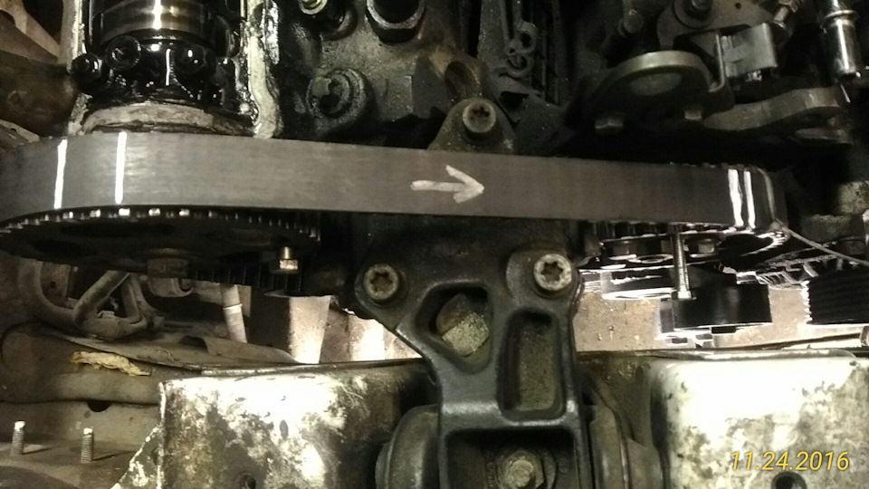 регулировка тепловых зазоров клапанов + метки грм — Peugeot Partner, 1 ...