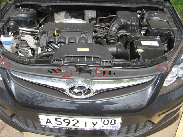hyundai i30 как снять противотуманку hyundai i30 как снять противотуманку