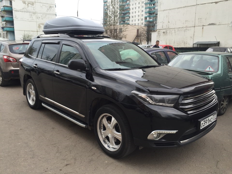 Toyota Highlander оффроуд