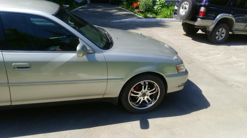 Как и обещал, полированные диски!)))) — Toyota Cresta (100), 2 л, 1999 ...