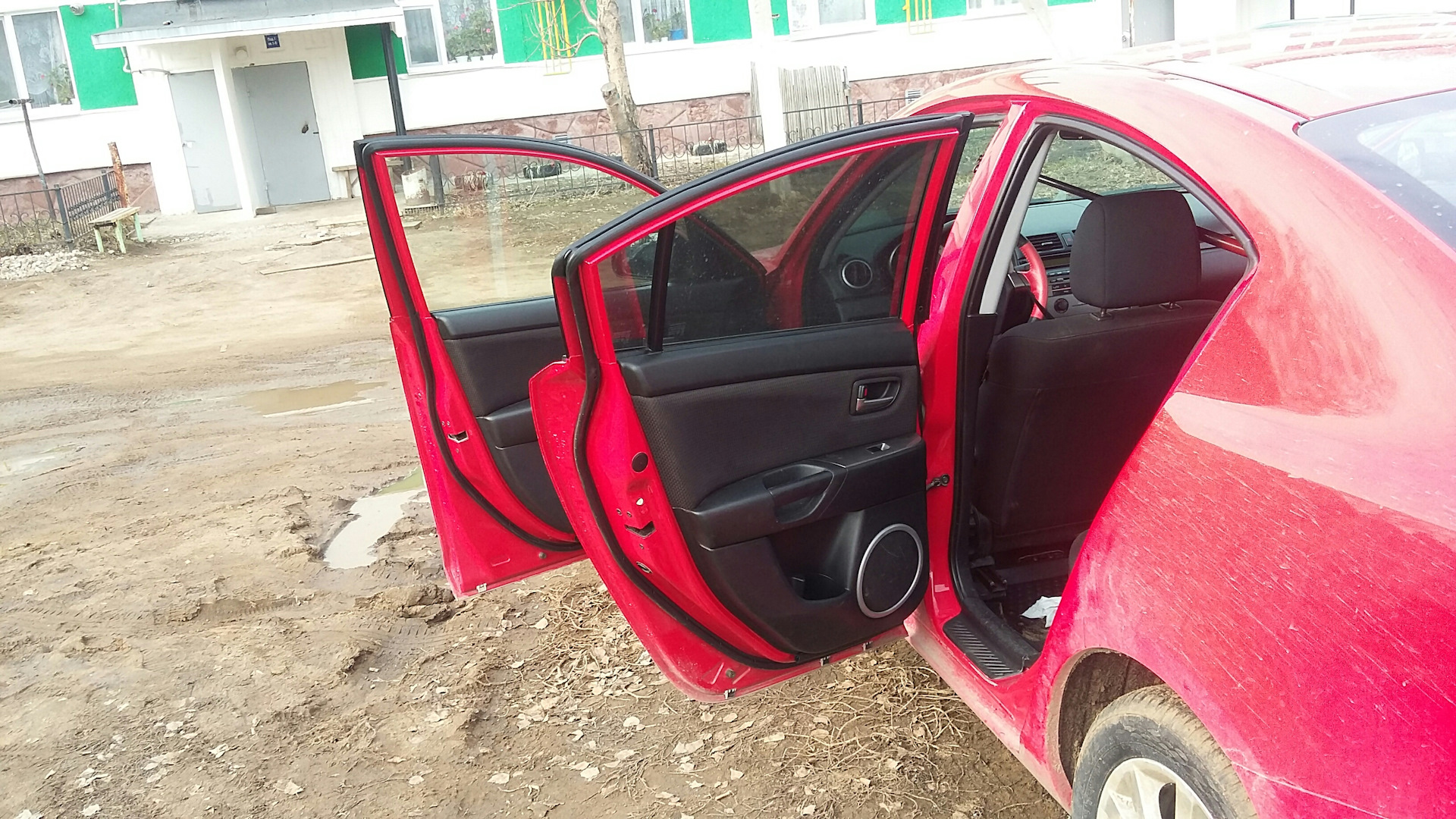 Двери (на сколько хватит этого способа) — Mazda 3 (1G) BK, 2 л, 2007 ...