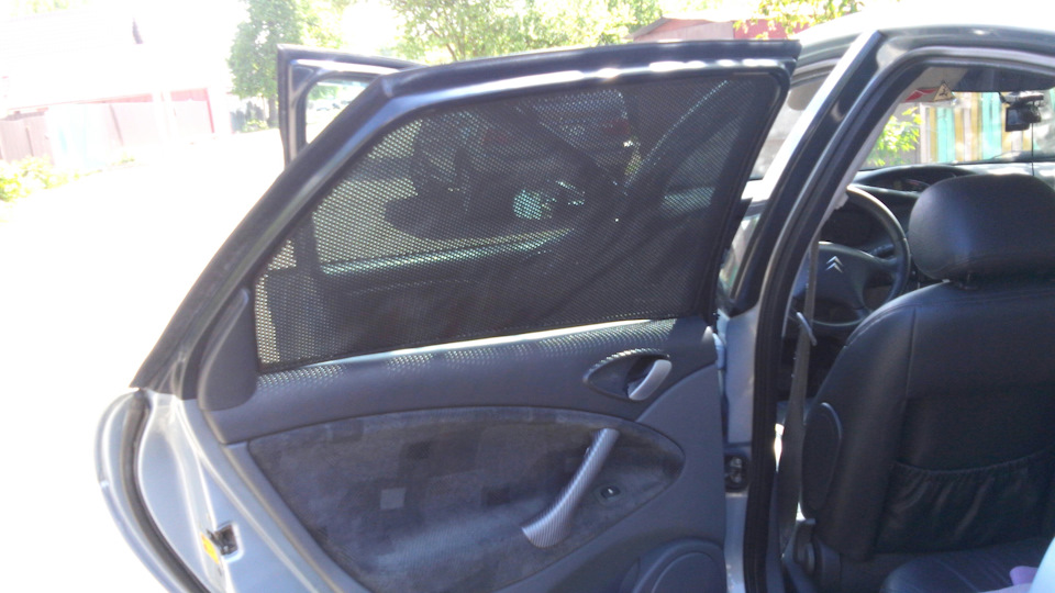 Установка шторок на окна — Citroen C5 (1G), 2,2 л, 2001 года | стайлинг ...