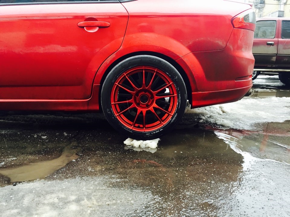 цвет дисков candy red ralliart