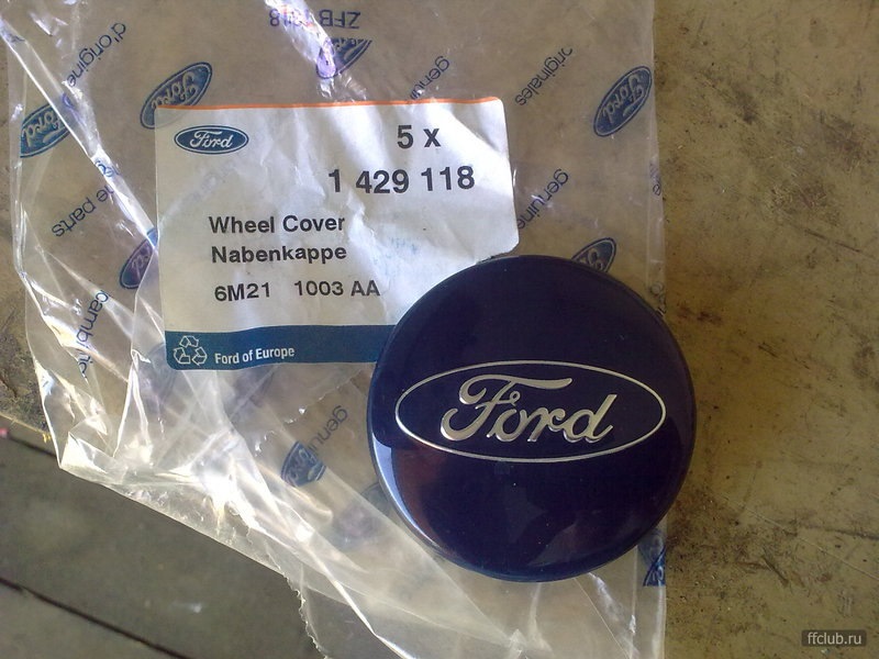 Оригинальные колпачки на литые диски Ford Focus 3 — Ford Focus ...