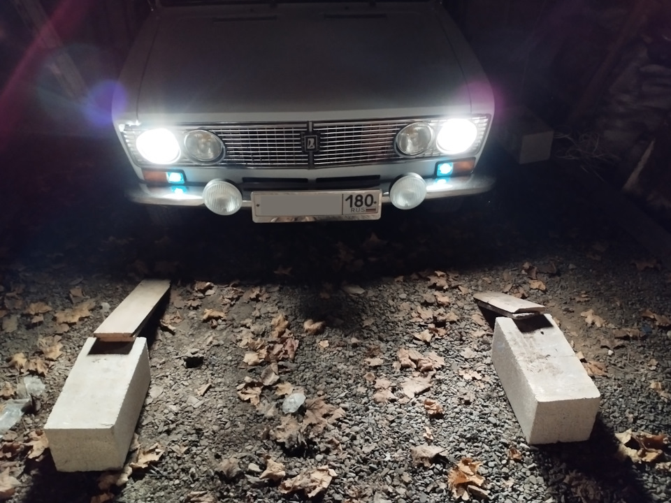 7. Промывка двигателя, замена масла. Освещение салона — Lada 2103, 1,5 ...