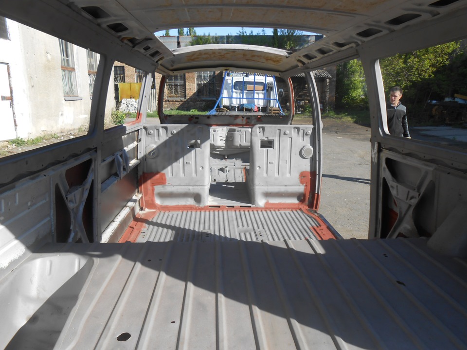 VW Transporter T2a to us for restoration  Part 4