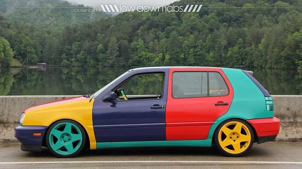 Golf GTI Арлекин