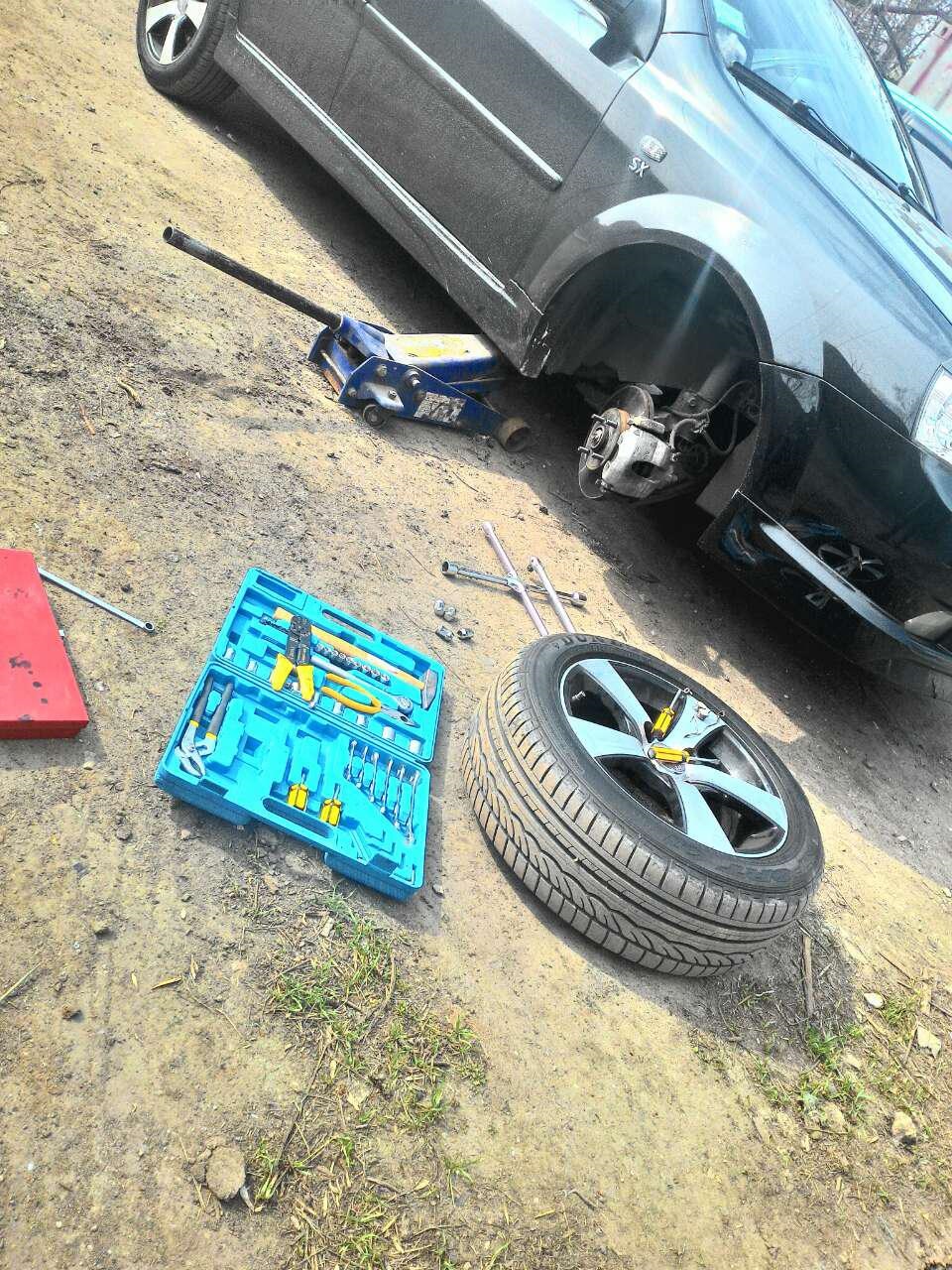 Оттормаживание с 100км/ч и ниже, биение в руль. — Chevrolet Lacetti ...