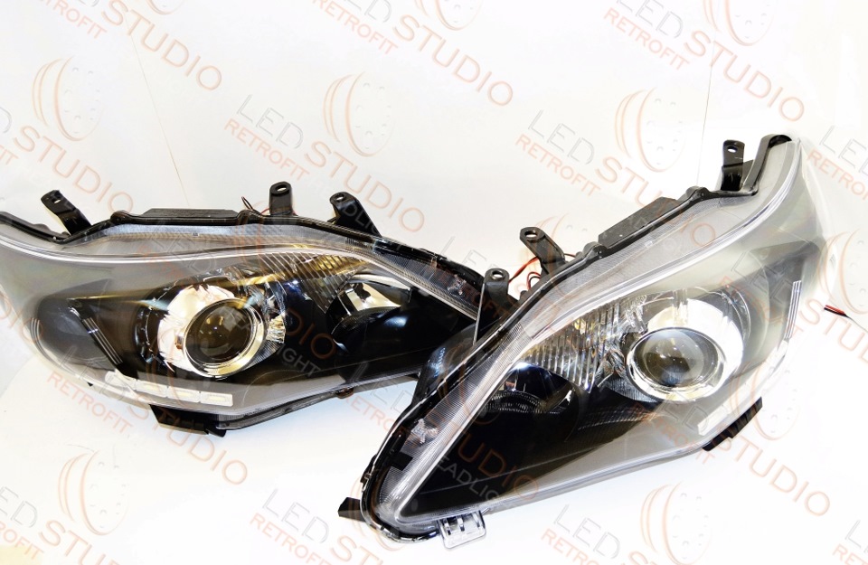 фары toyota corolla e150