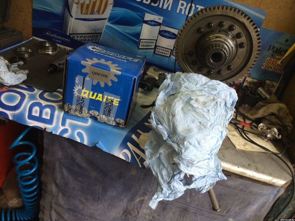 Установка самоблокирующегося дифференциала Quaife — Opel Corsa D, 1,6 л ...