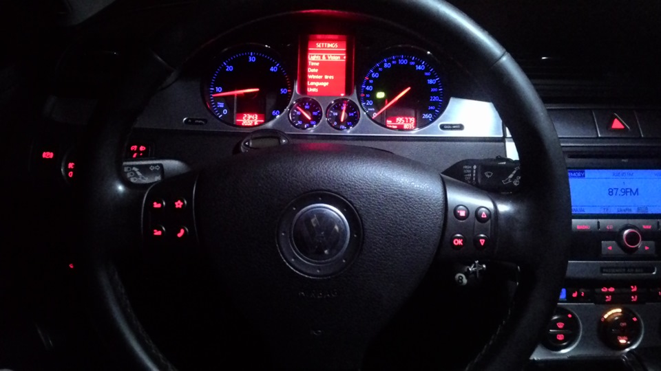 Установка мультируля, ч.2 — Volkswagen Passat Variant (B6), 2 л, 2007 ...