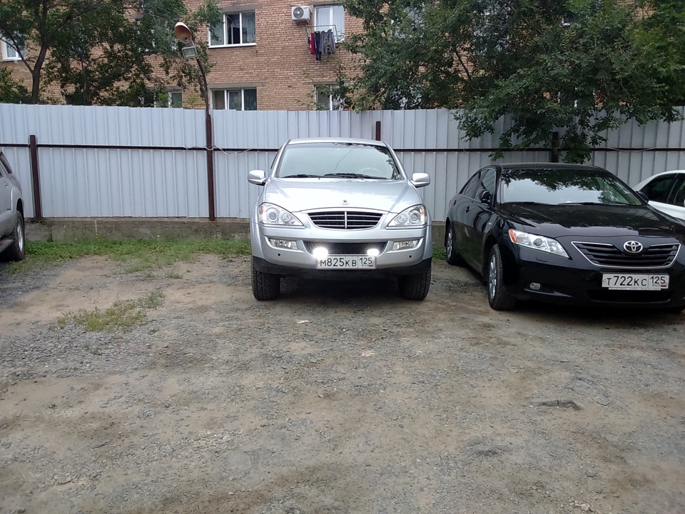 Замена ходовых огней — SsangYong Kyron, 2 л, 2010 года | аксессуары ...