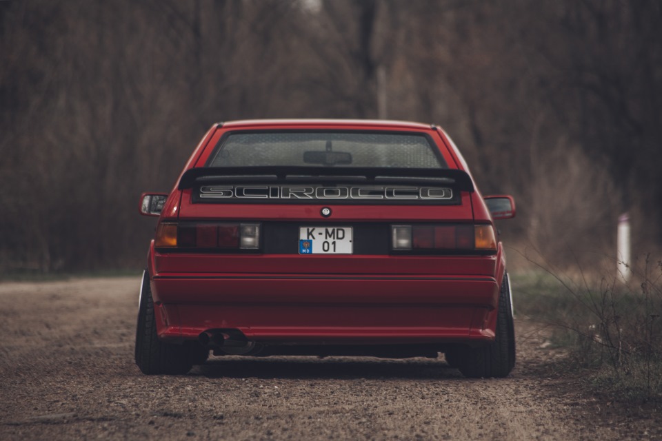 Volkswagen Scirocco mk2 stance