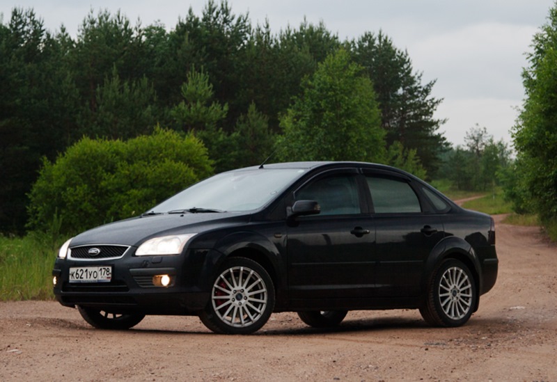 Ford Focus 2 sedan Black