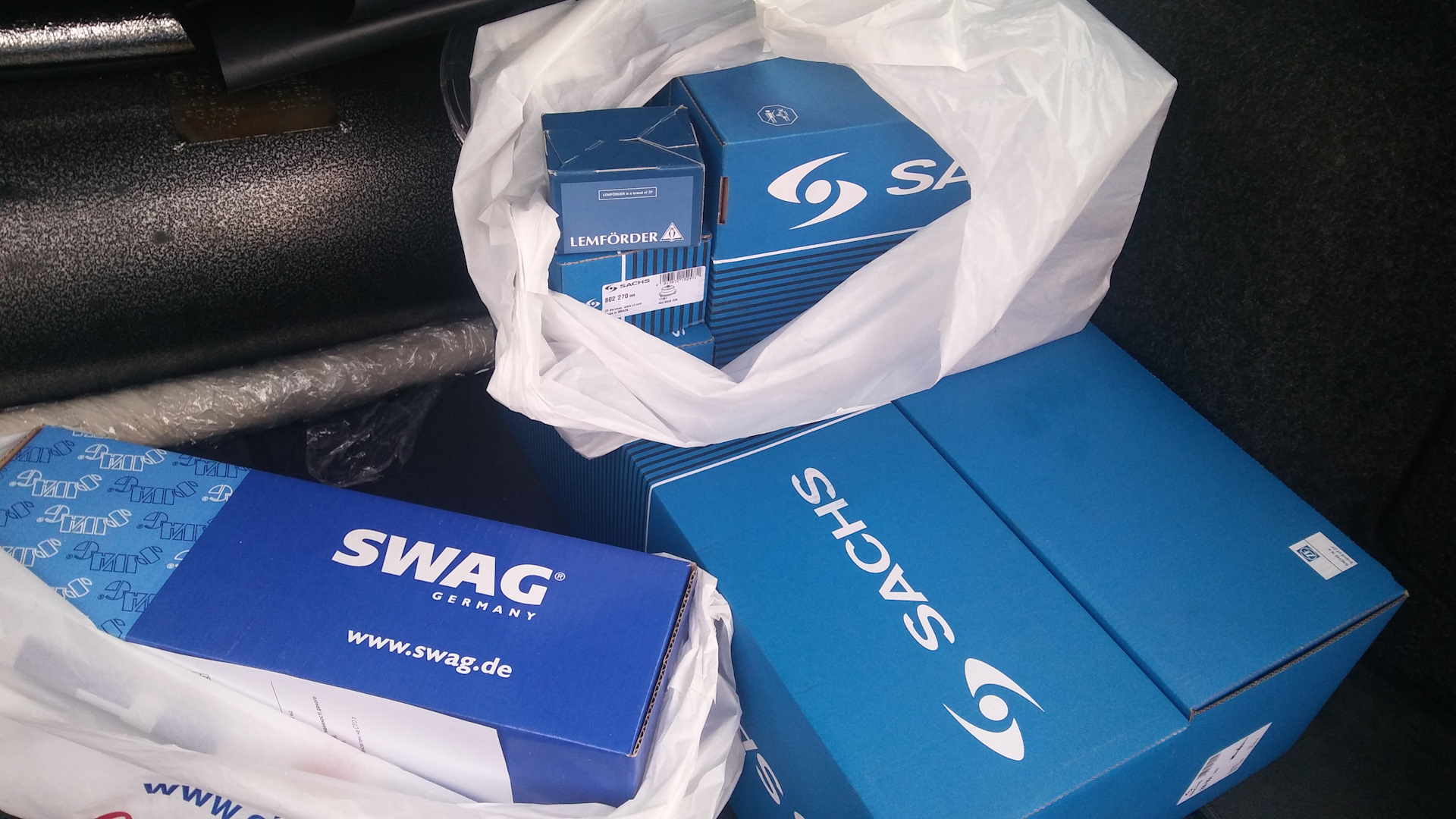 Ходовая — Skoda Octavia Combi A4 Mk1, 1,6 л, 2002 года | визит на ...