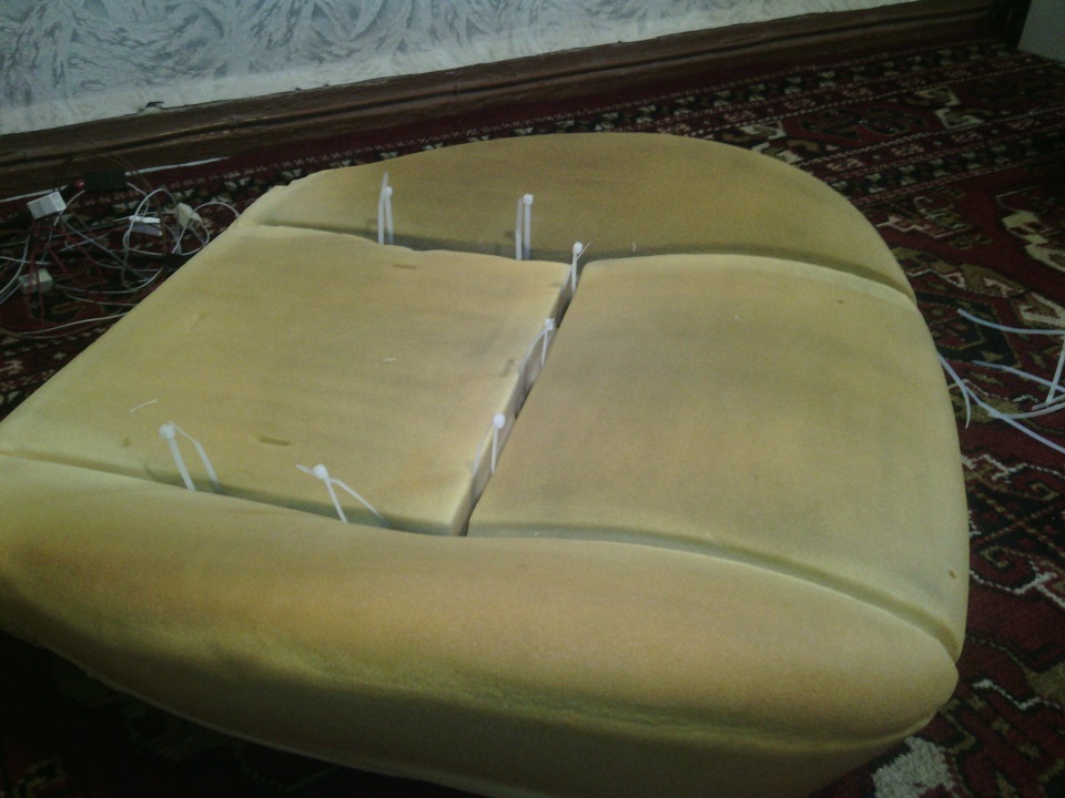 Подогрев передних сидений + стирка обивки — Lada Калина Хэтчбек (1G), 1 ...