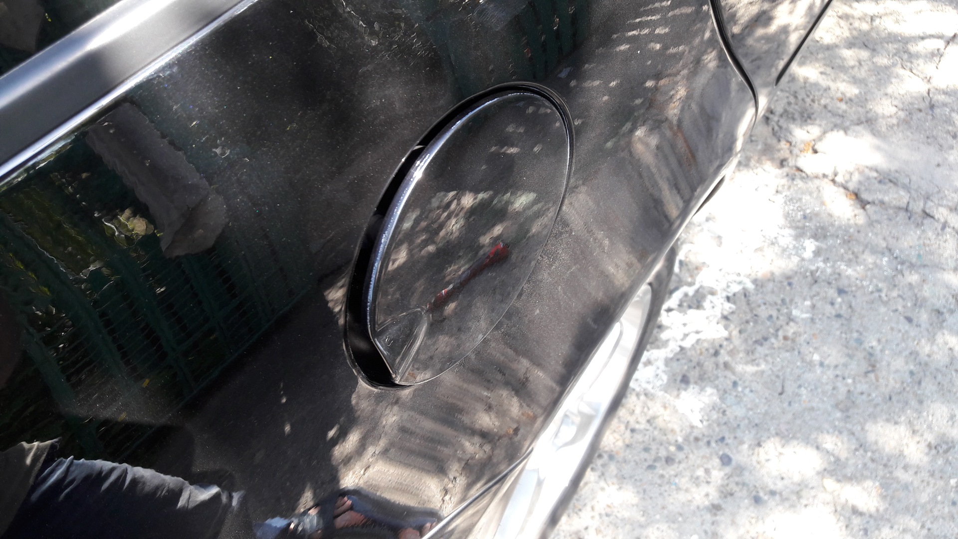 #45. Держатель крышки топливного бака. — Lada Калина универсал, 1,4 л ...