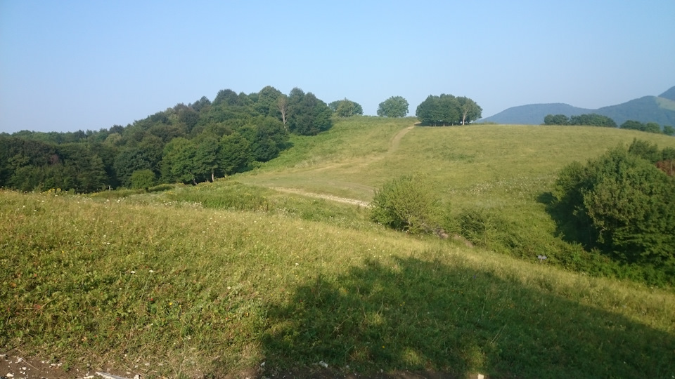 вид с Хазарова — УАЗ 315195 Hunter