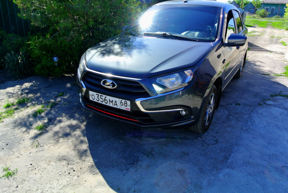Светодиодные лампы в ДХО и габариты (2024) — Lada Гранта Лифтбек (2G ...