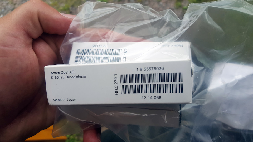55576026 Свеча зажигания GM | Запчасти на DRIVE2