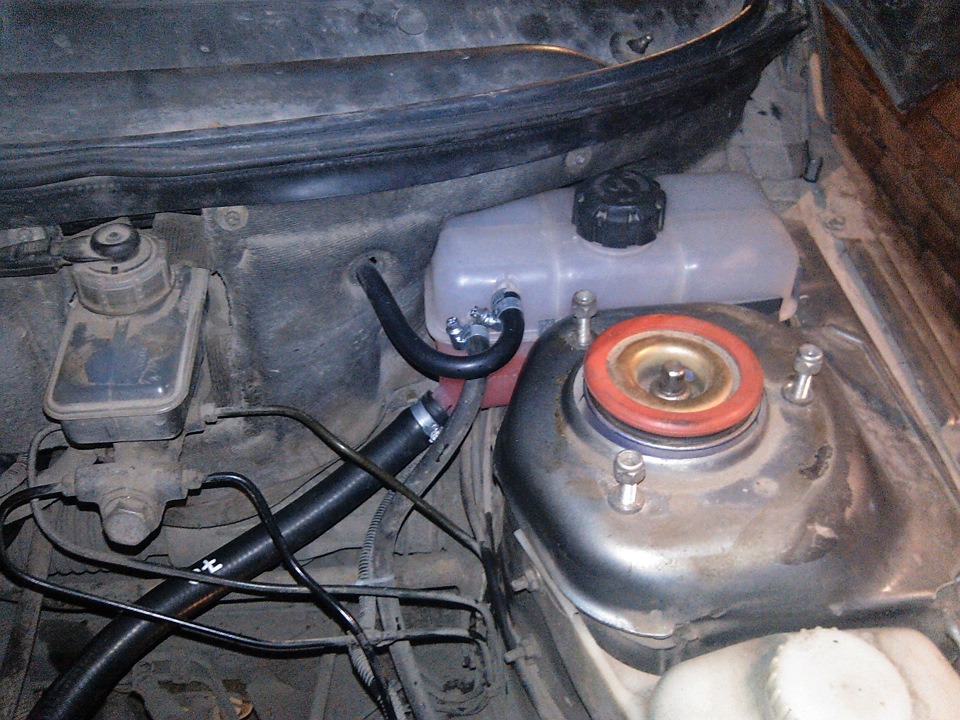 Ремонт системы охлаждения. Часть 2 — Lada 21124, 1,6 л, 2005 года ...