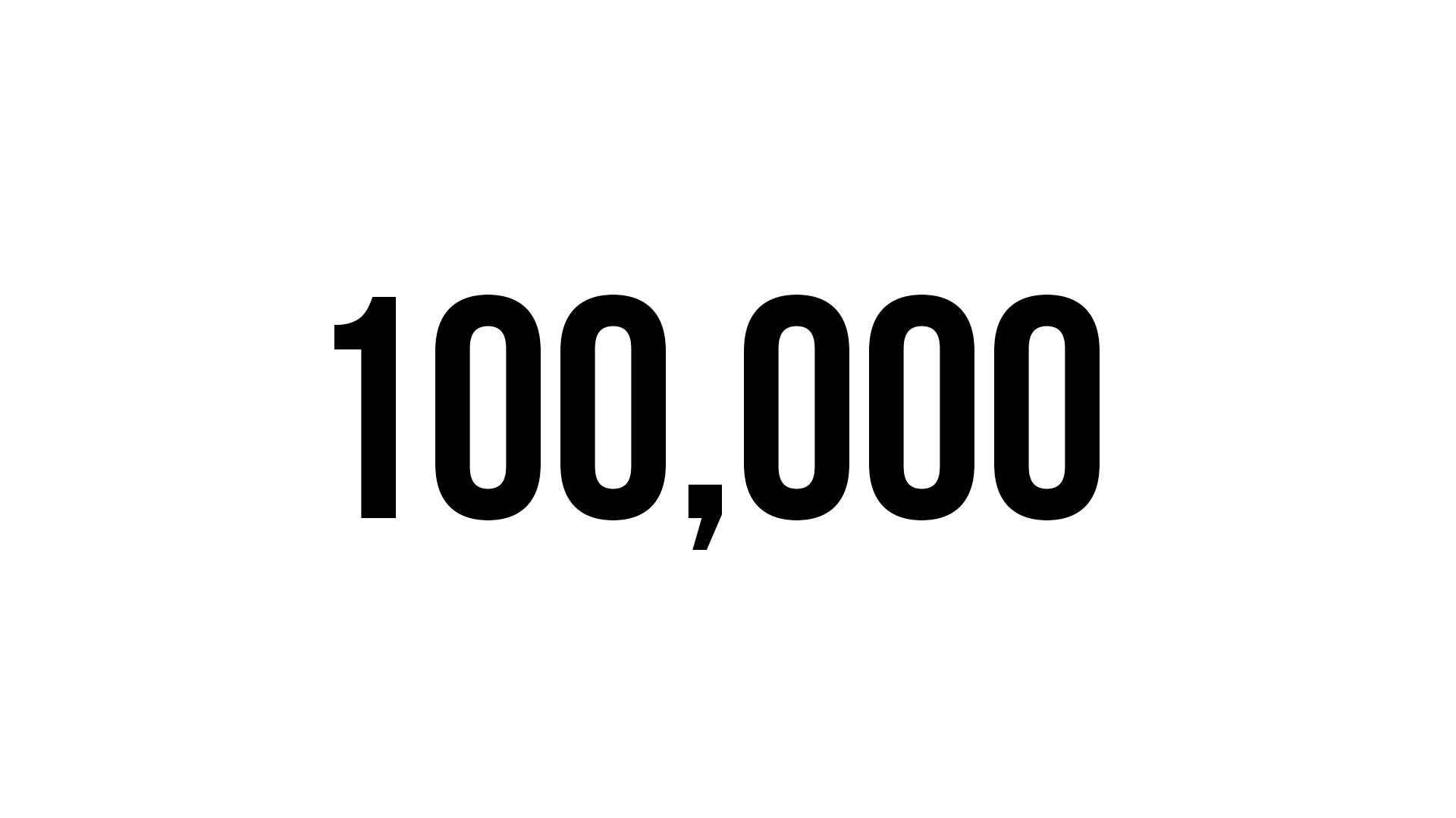 Совсем 100. Цифра 100 000. 100000 Тысяч подписчиков. Надпись 100 000. 100000 Картинка.
