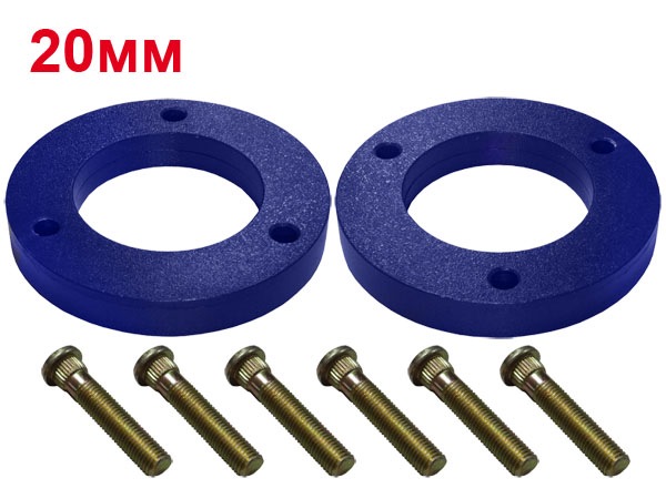 Проставки над передними стойками Mitsubishi Triton L200 20 мм ...