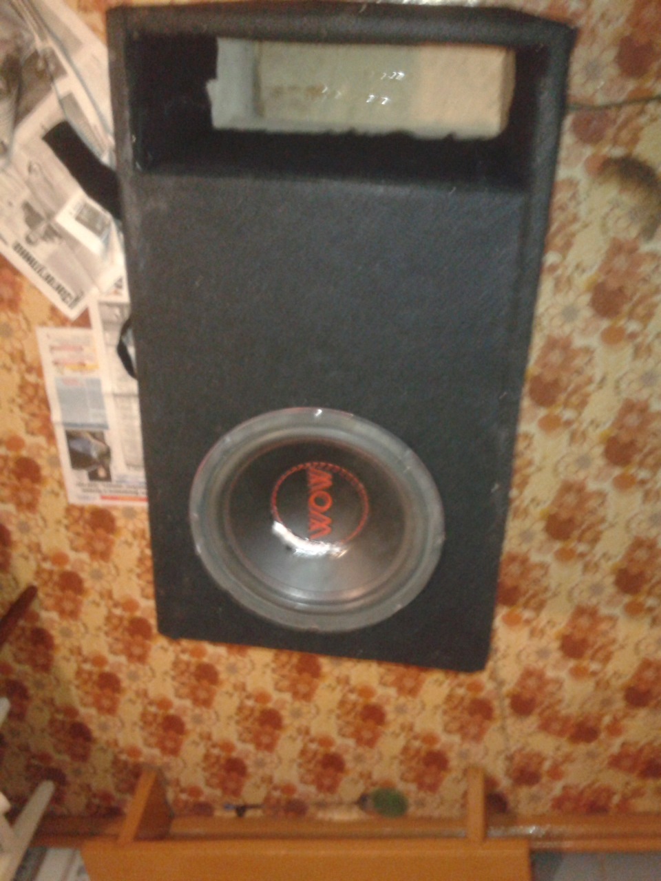 Вот наконец то дошли руки до обшивки короба для саба) — Lada 2115, 1,5 ...