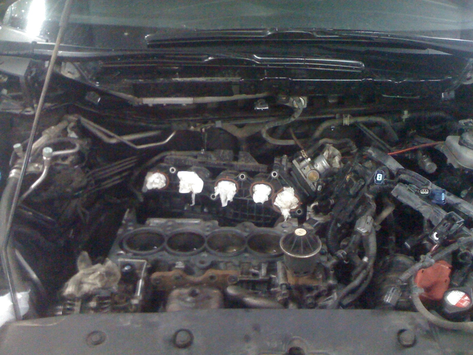 Чем грозит комок снега на 150 км/ч) — Honda Civic 4D (8G), 1,8 л., 2009 ...