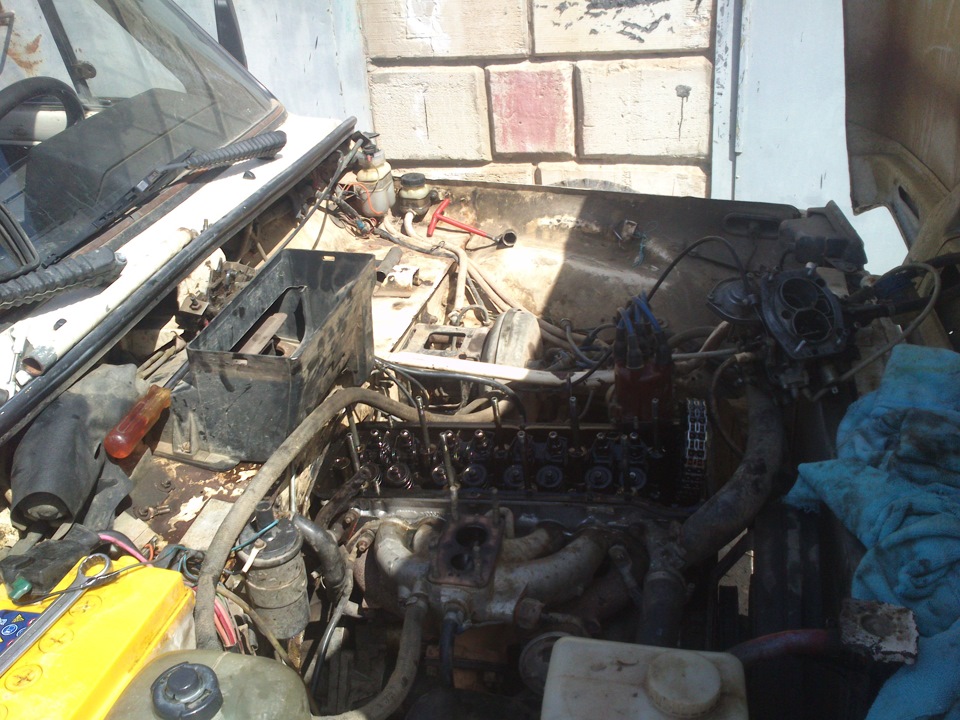 Замена распределительного вала — Lada 4x4 3D, 1,7 л, 1997 года | своими ...