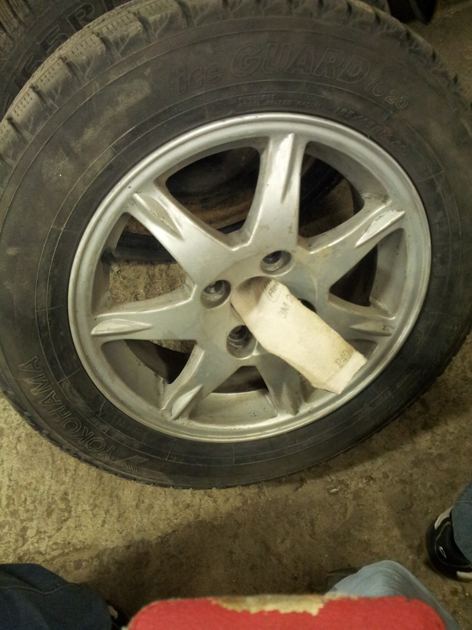 Расточка дисков — Volkswagen Golf Mk2, 1,8 л, 1989 года | колёсные ...