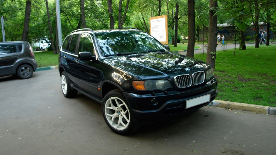 Coolant-level story: вытек антифриз — BMW X5 (E53), 4,4 л., 2002 года ...