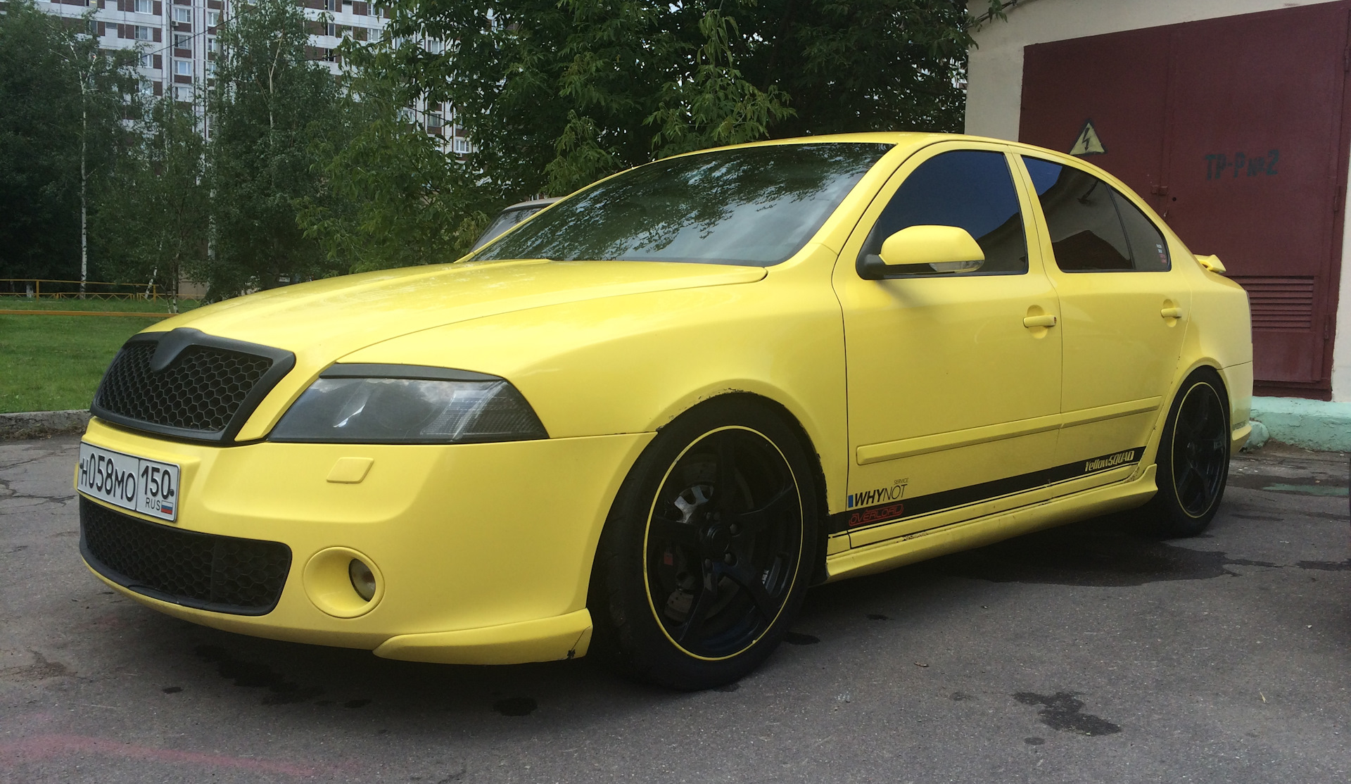 Продажа желтой. — Skoda Octavia RS A5 Mk2, 2 л, 2007 года | продажа машины  | DRIVE2