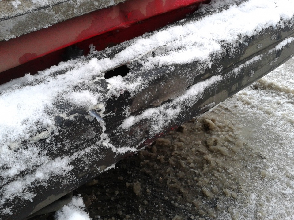 Зло — это блондинка на лысой летней резине зимой! — Ford Sierra, 2 л ...