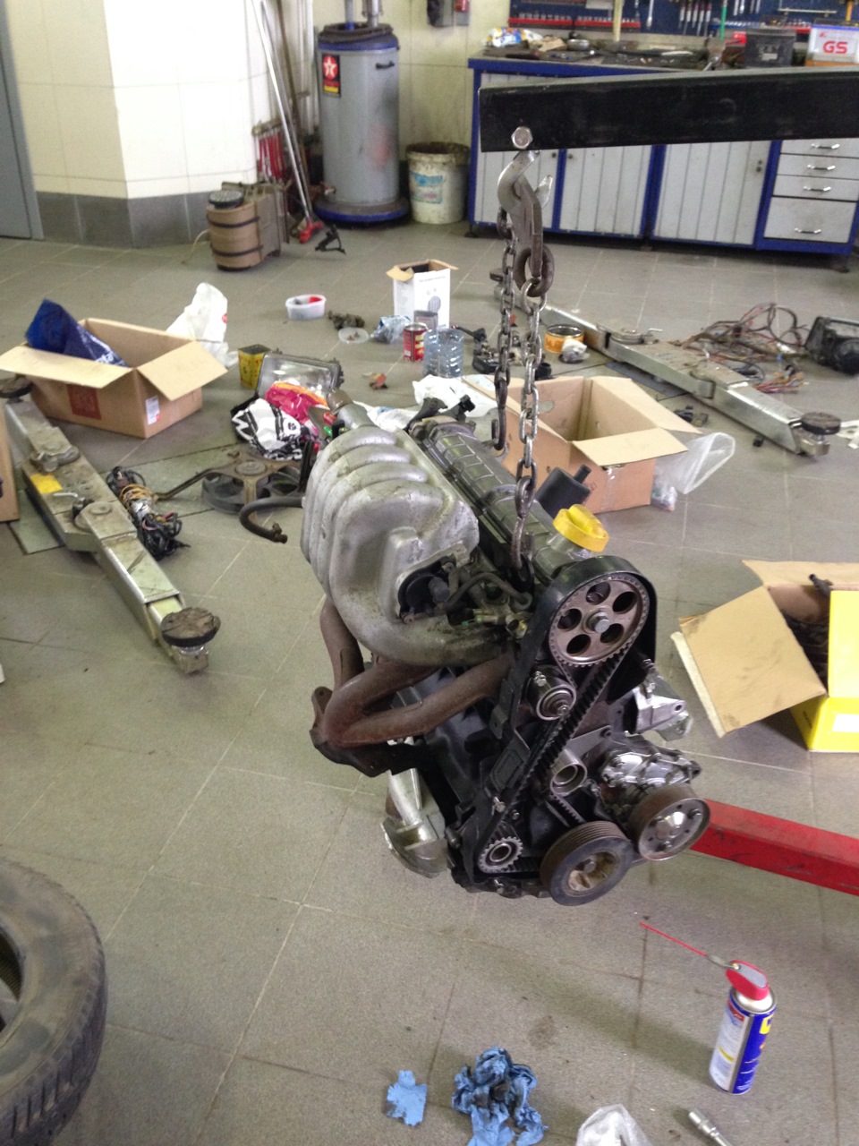 Какие то странные гуси у вас тут ходят. — Москвич 2141, 1,6 л, 1990 ...